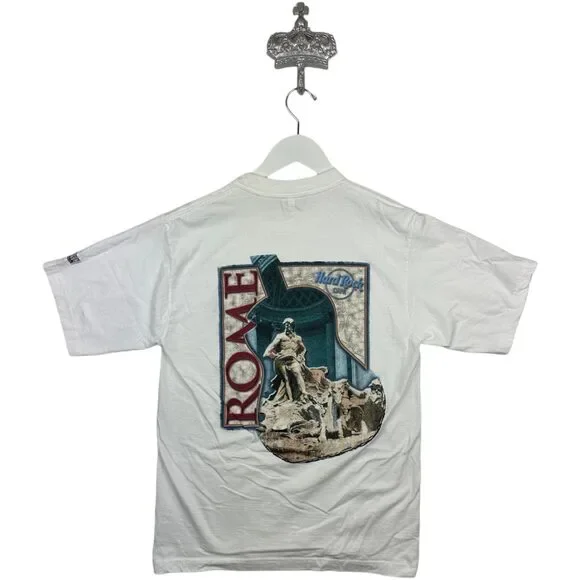 HARD ROCK CAFÉ ROME TEE - (M) - Picture 2 of 3